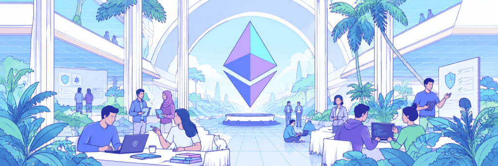 Ilustrasi Ekosistem Analisis Keamanan Smart Contract Ethereum